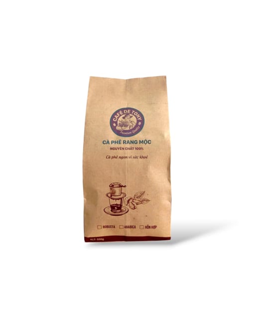 cà phê rang mộc 500g