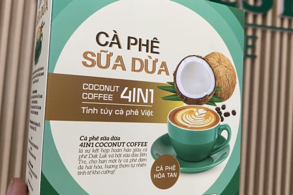 CÀ PHÊ SỮA DỪA 4IN1