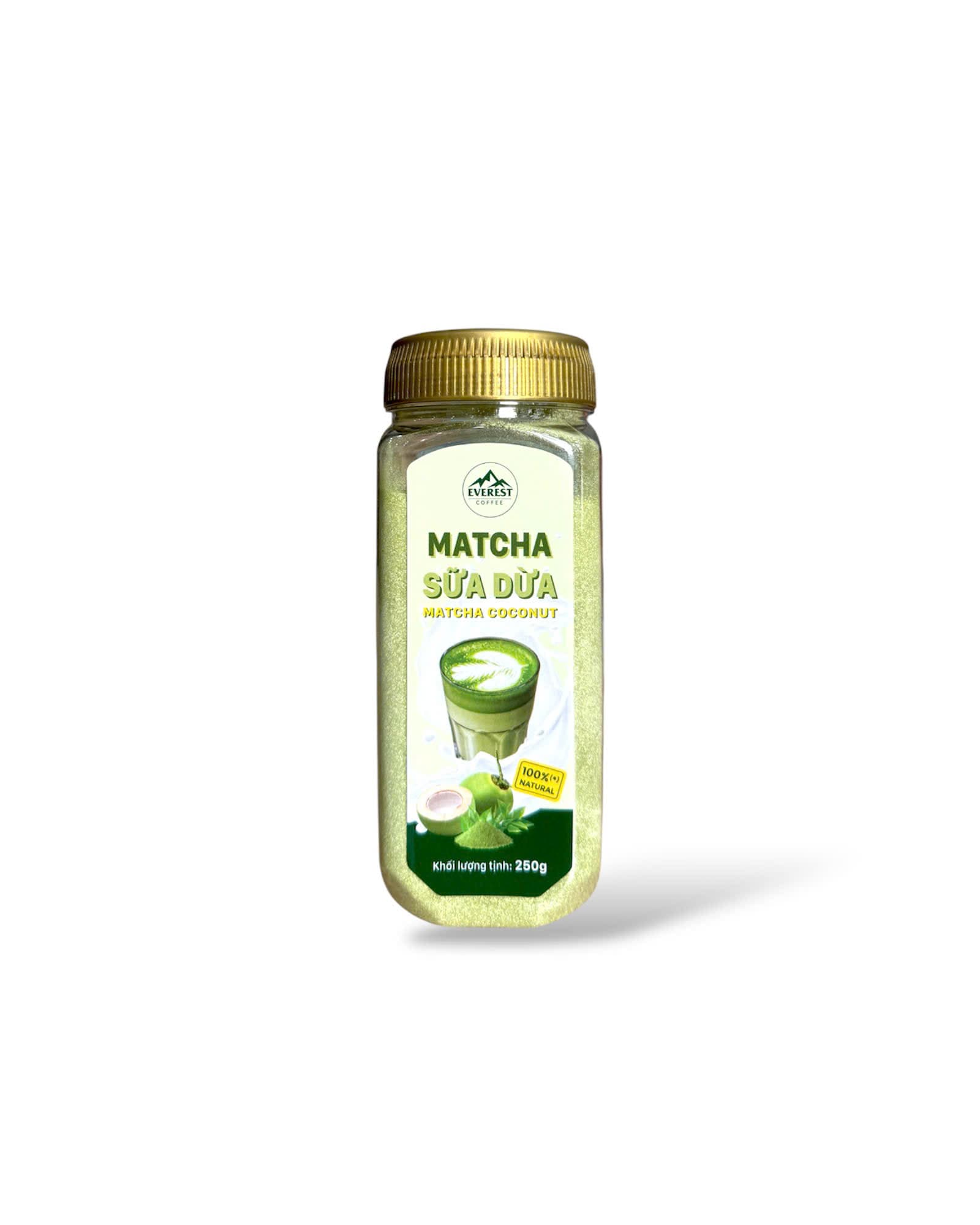 Matcha sữa dừa hòa tan