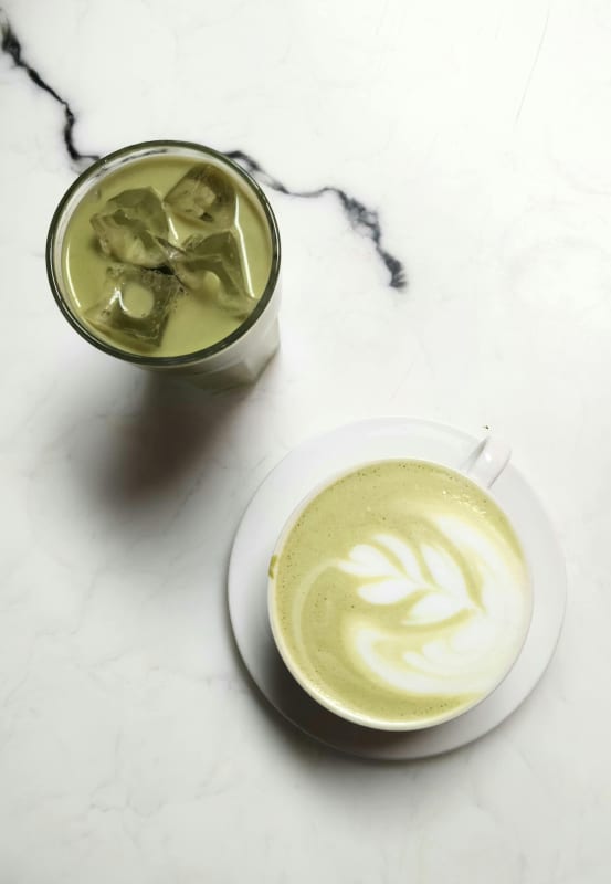 Matcha sữa dừa